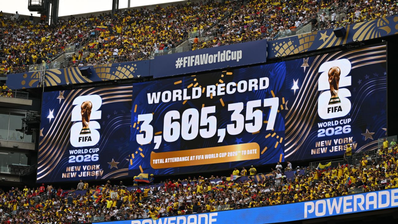 ¡Récord confirmado! El Mundial 2026 ya es el de mayor asistencia de la historia