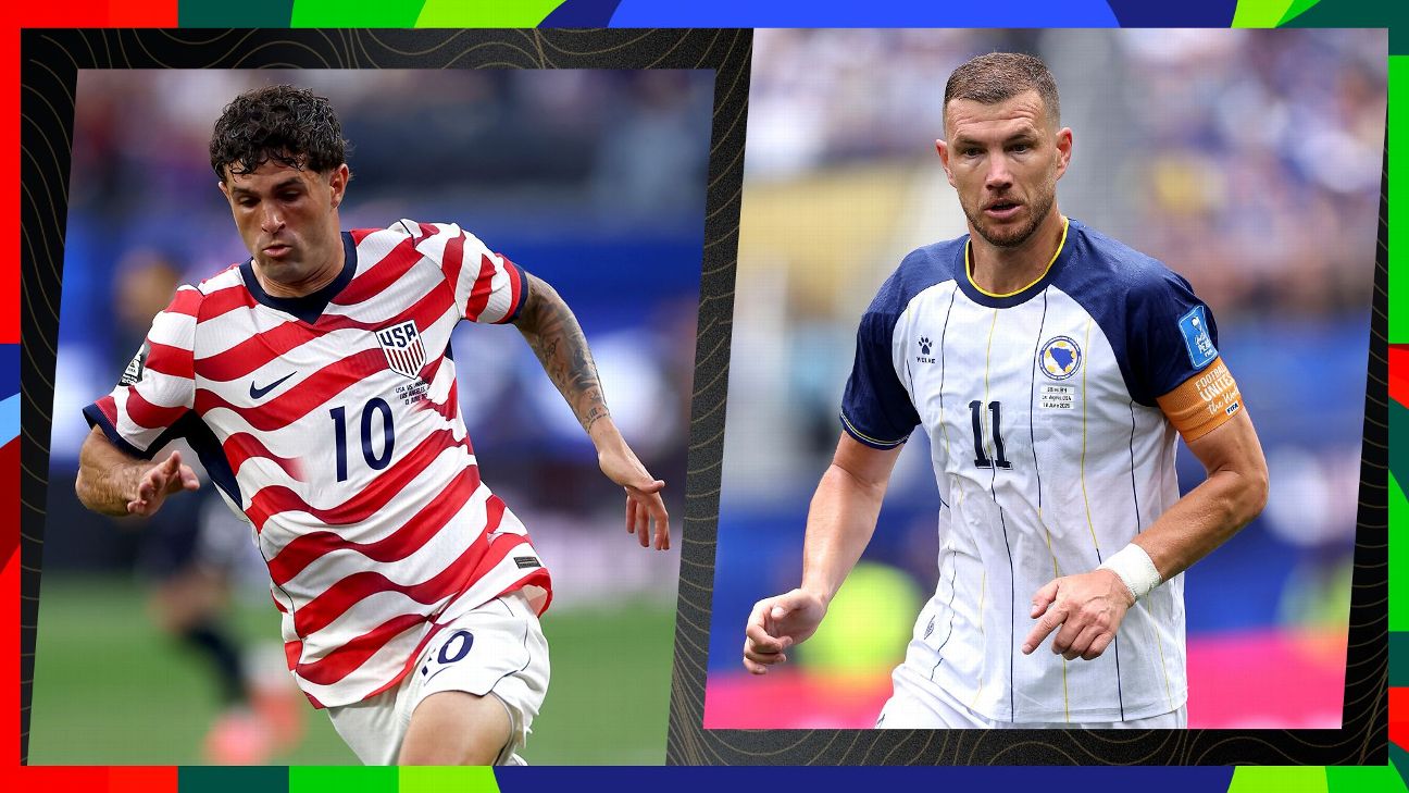 Cuándo juegan Estados Unidos vs. Bosnia y Herzegovina por los 16avos de final del Mundial 2026: equipo, fecha, hora y TV en vivo