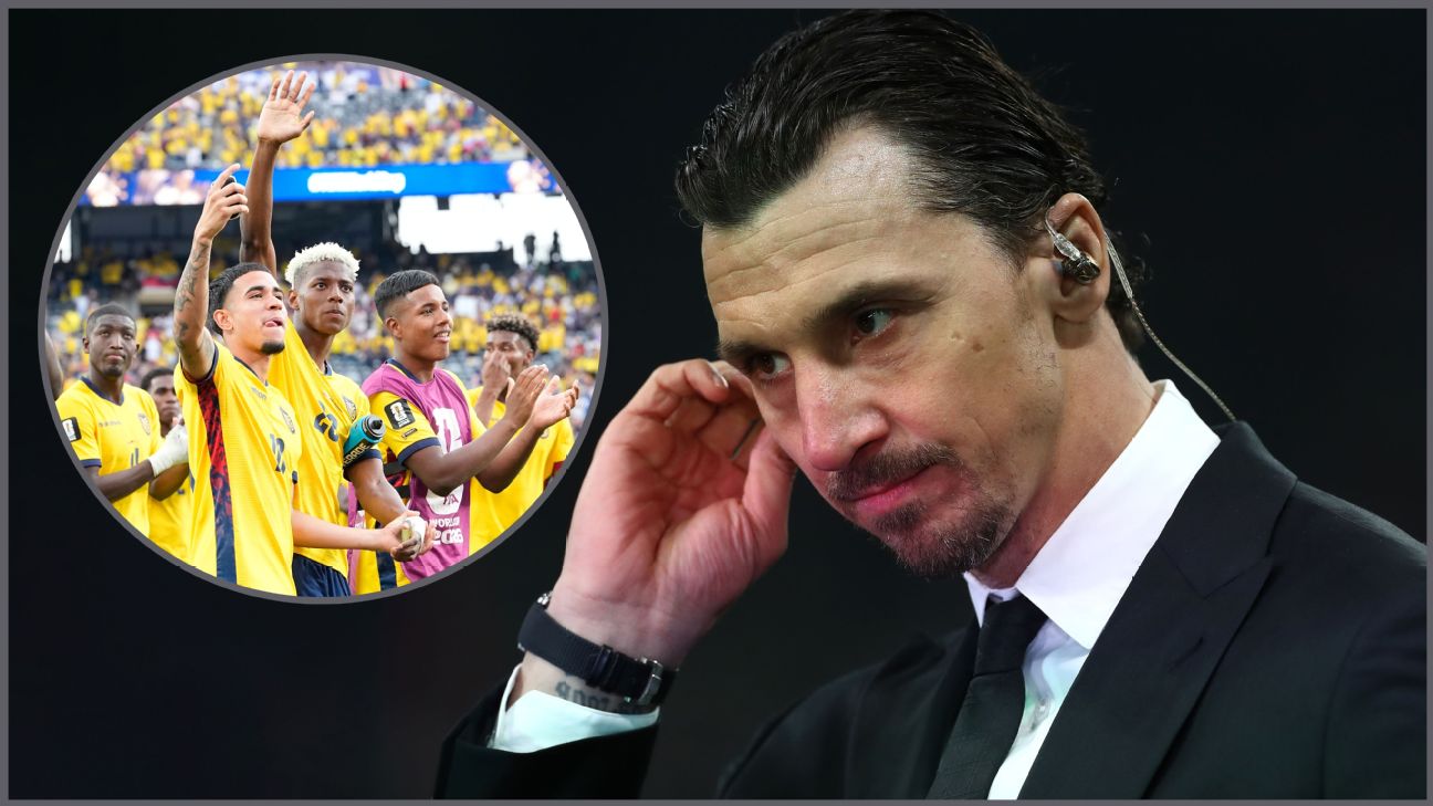 Zlatan Ibrahimovic reconoció el triunfazo de Ecuador sobre Alemania