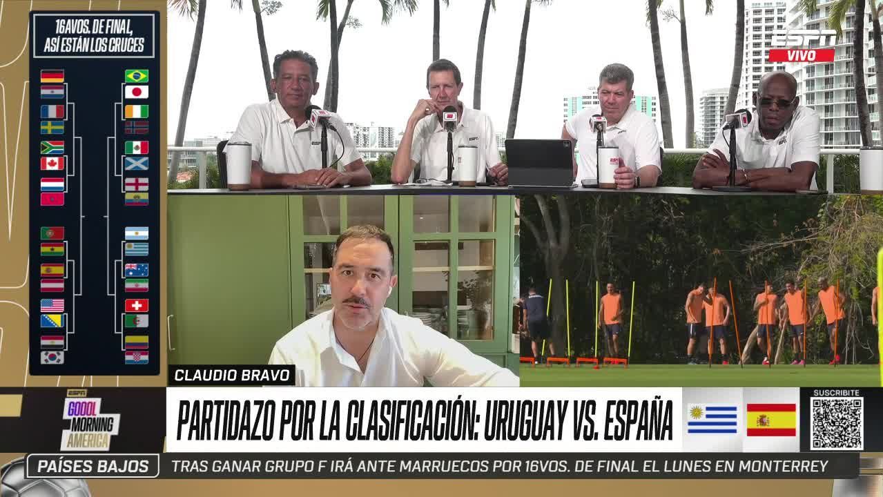 Bravo, en Goool Morning América: "Con Bielsa jugábamos de una manera muy diferente"