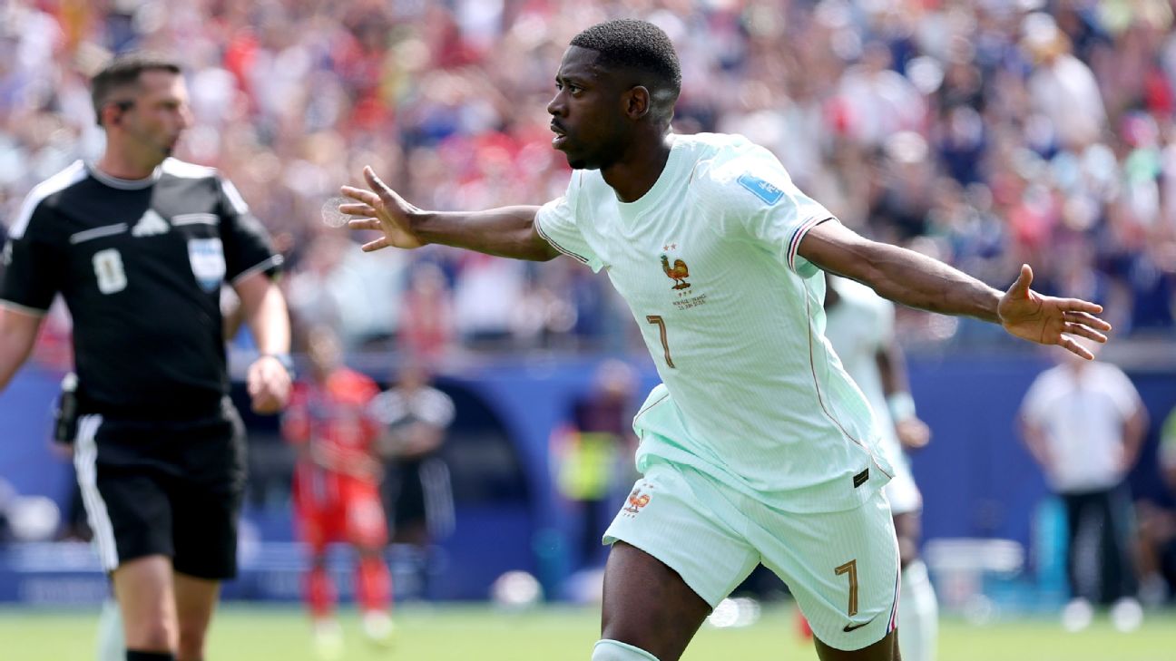 Dembélé y el furioso arranque de Francia: doblete ante Noruega en el Mundial 2026