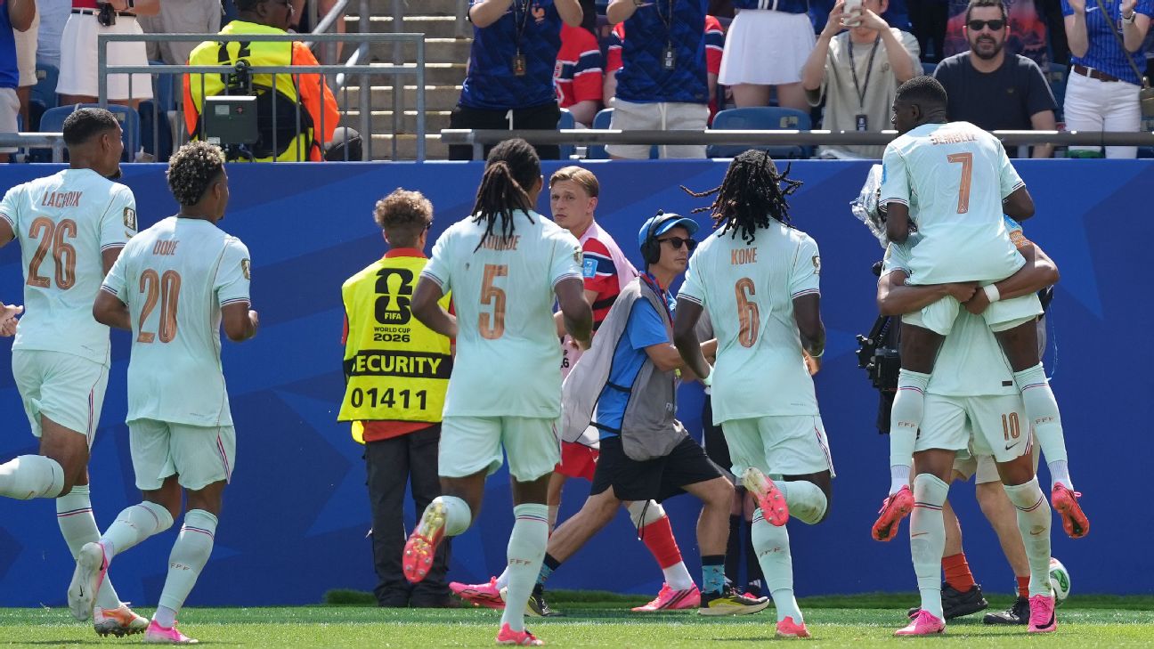 Francia llega a 16avos. del Mundial 2026 como el gran candidato