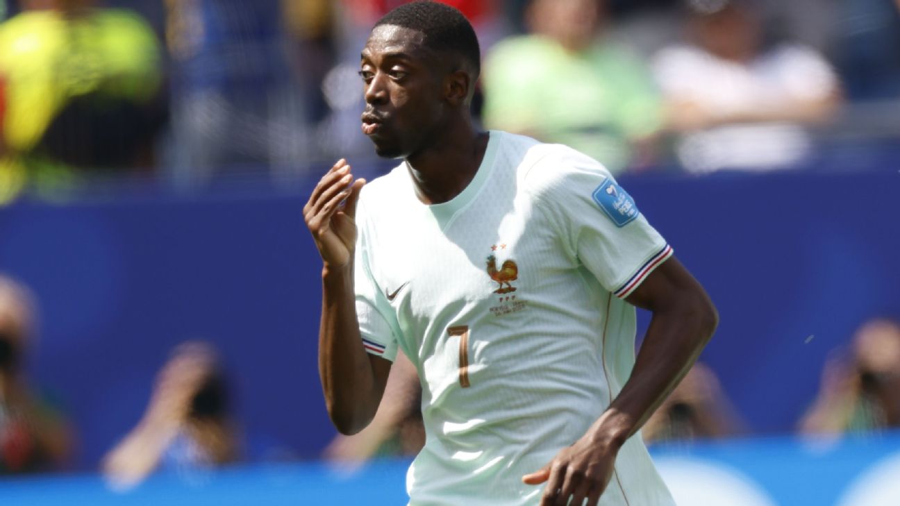 Após críticas a Memphis, vice da Copa com a Holanda detona Dembélé: 'Oscila entre um craque e o amadorismo'