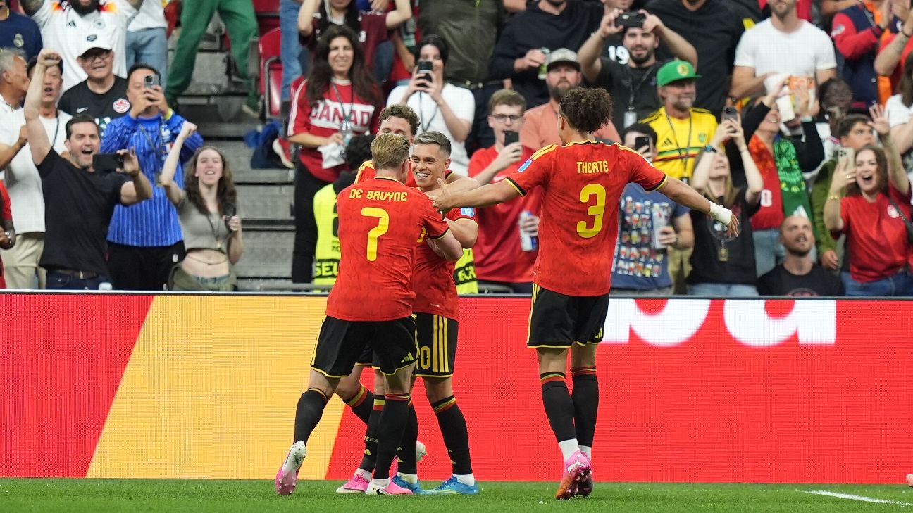 El podio de Bélgica vs Nueva Zelanda: quiénes fueron los mejores jugadores