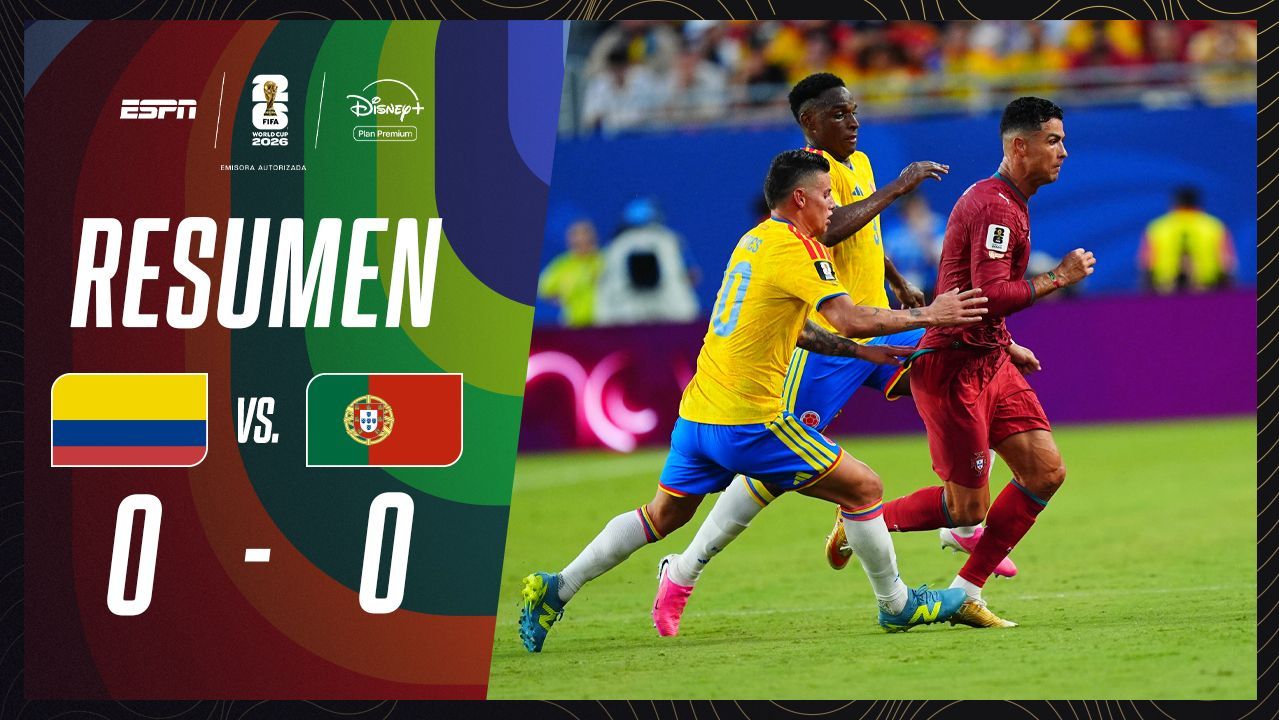VIDEO: resumen de Colombia vs. Portugal en el Mundial 2026
