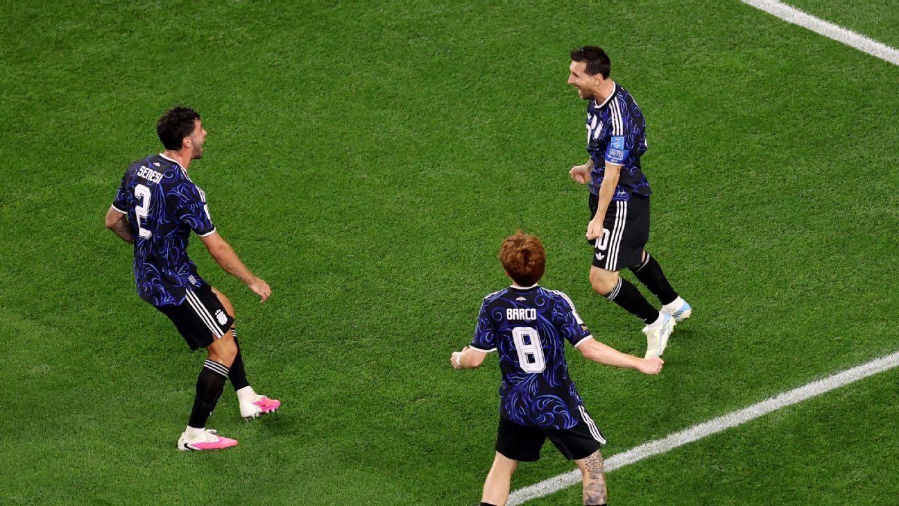 El podio de Argentina vs. Jordania en el Mundial 2026: quiénes fueron los mejores jugadores