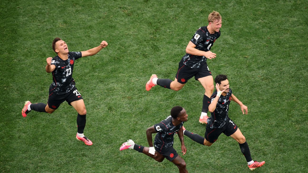 El podio de Canadá vs. Sudáfrica en los 16avos. de final del Mundial 2026: quiénes fueron los mejores jugadores
