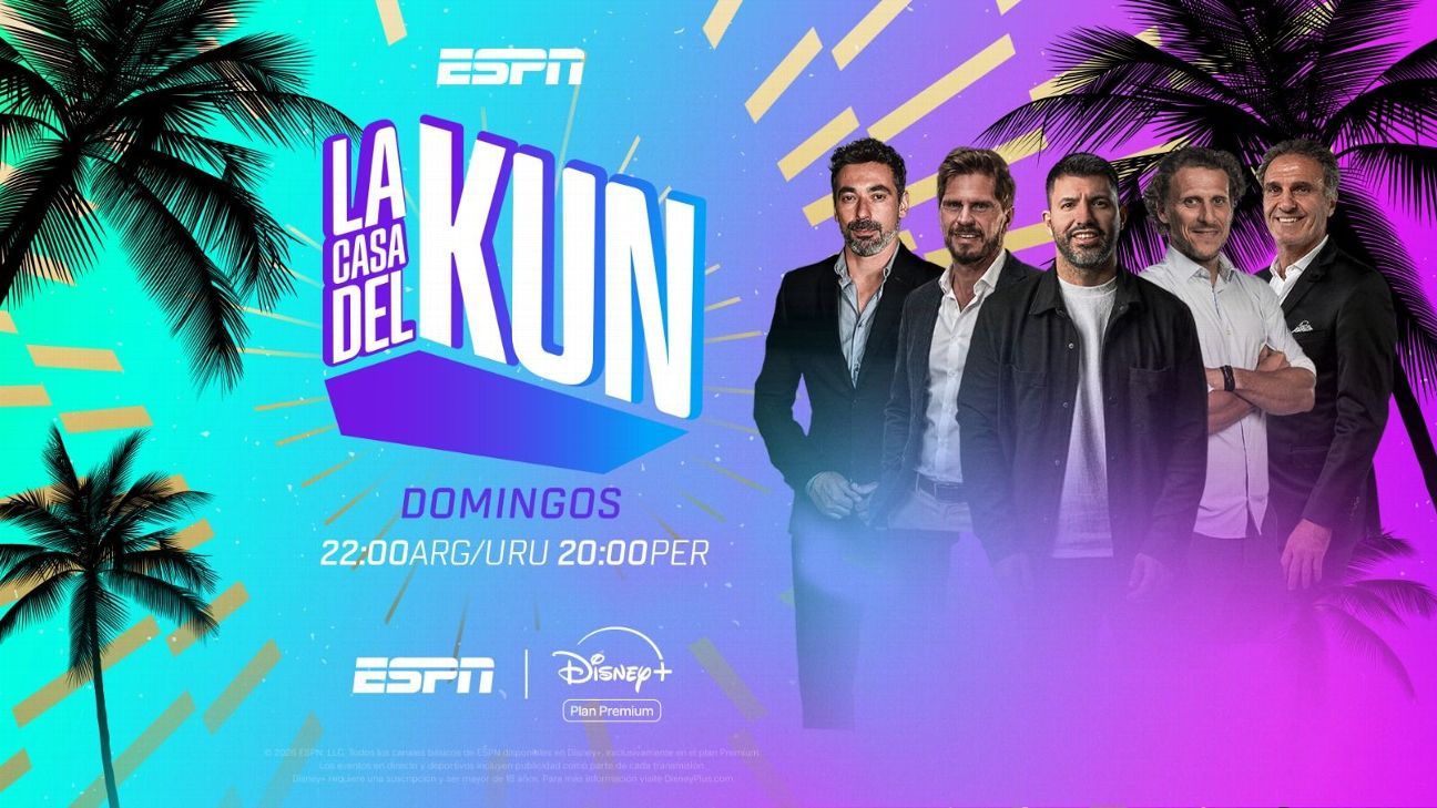 Seguí en vivo La Casa del Kun: el show mundialista de ESPN, desde Miami