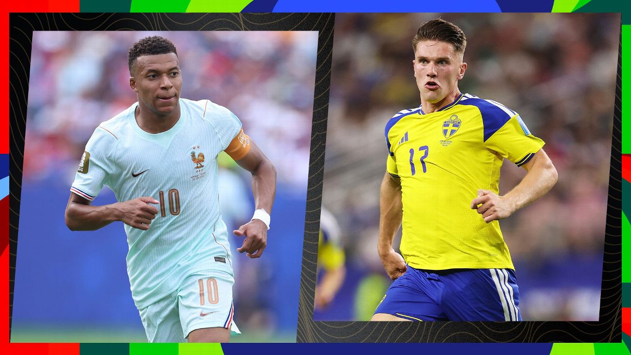 Cuándo juegan Francia vs. Suecia por los 16avos de final del Mundial 2026: equipo, fecha, hora y TV en vivo
