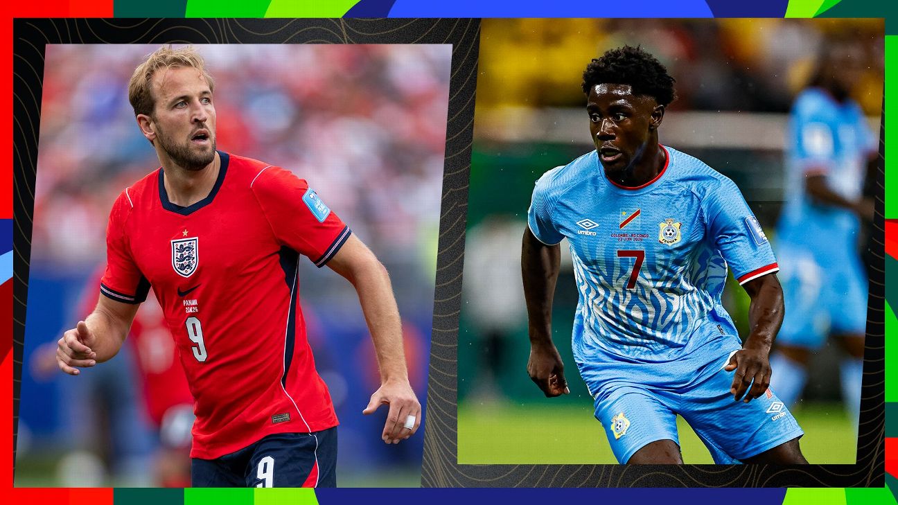 Cuándo juegan Inglaterra vs. RD Congo por los 16avos de final del Mundial 2026: equipo, fecha, hora y TV en vivo