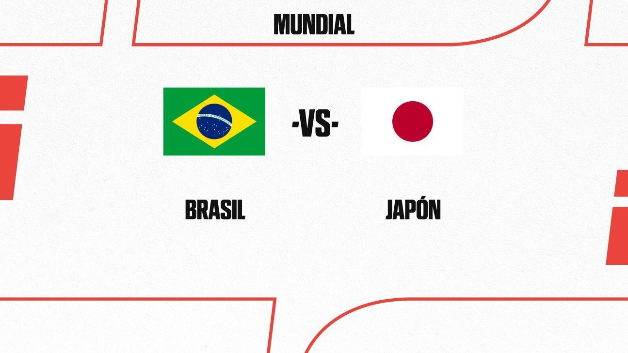 Brasil vs Japón: arranca el partido