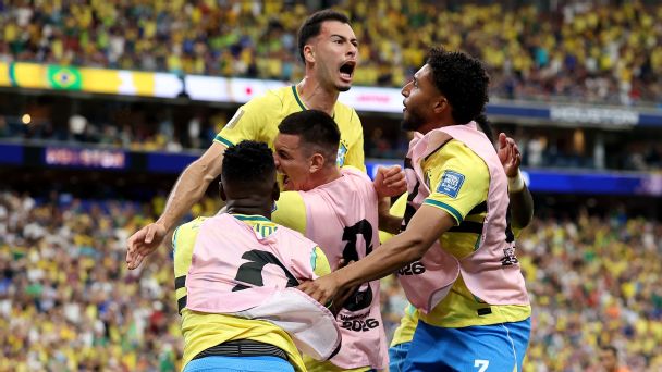 FIFA World Cup 2026 stats: Martinelli's record 95, Brazil's all-time 210, Germany's first