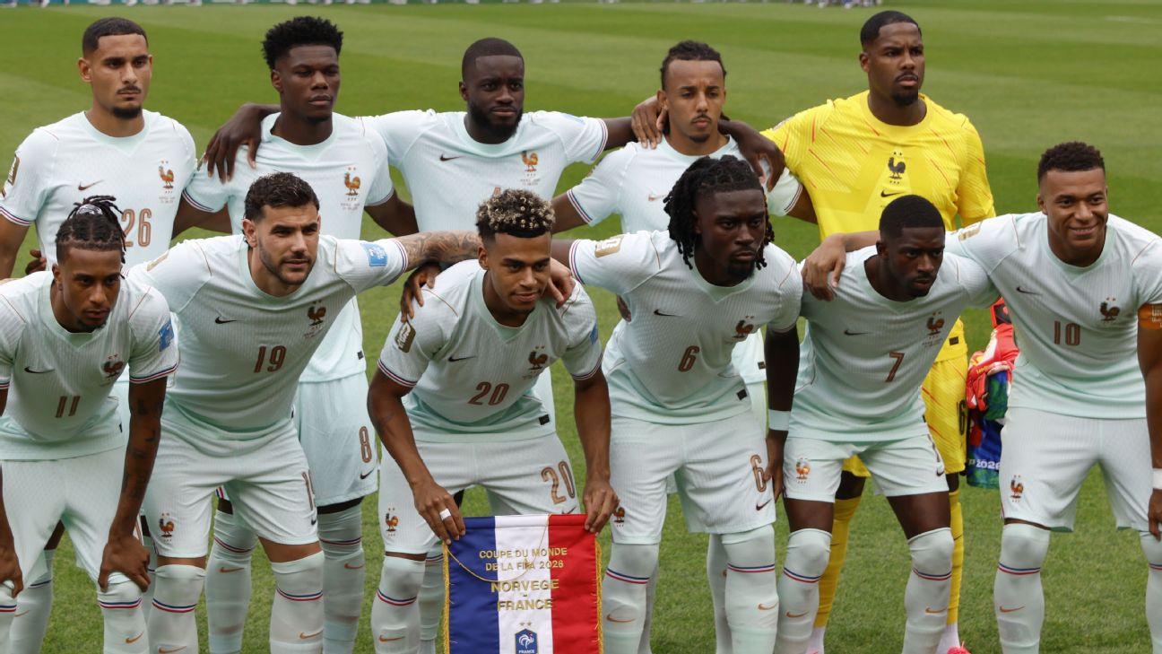 Francia vs Suecia: alineaciones y probabilidades del partido