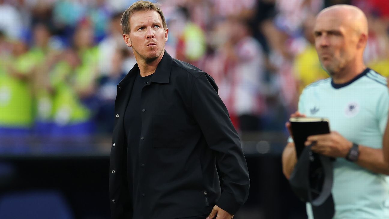 Nagelsmann y eliminación de Alemania: 'No somos de primer nivel'