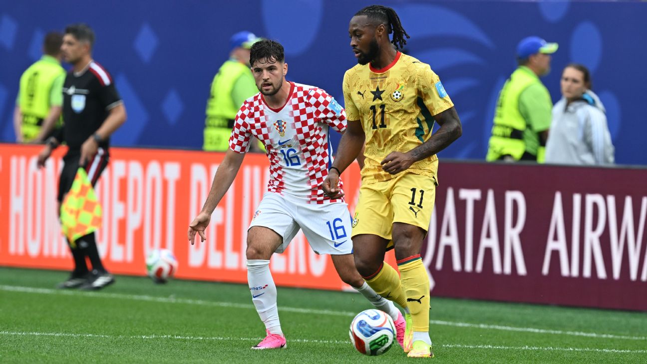 Antoine Semenyo picked up a knock in Ghana's loss to Croatia, but is expected to feature against Colombia.