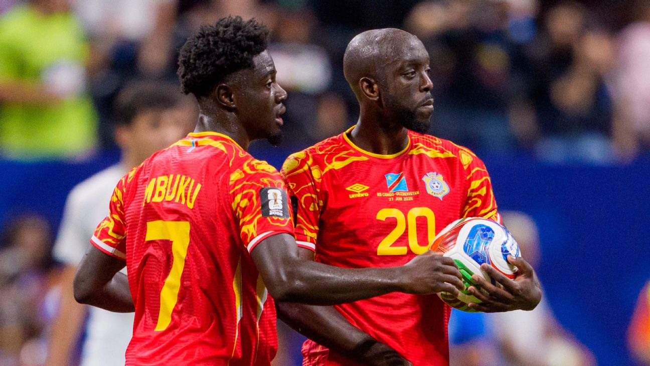 Traje de leopardo de RD Congo, emblema de la selección africana