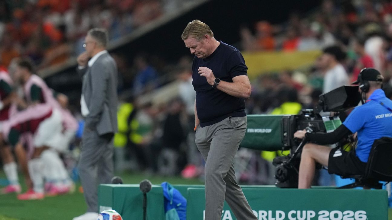 Ronald Koeman anunció su salida como entrenador de Países Bajos