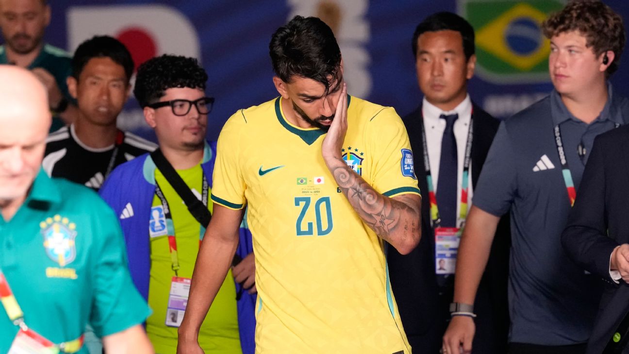 Paquetá sufre lesión muscular y Brasil no es optimista de regreso