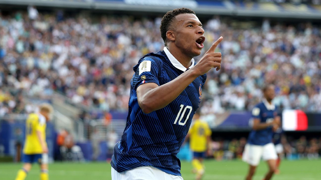 Kylian Mbappé matches Lionel Messi, France thump Sweden at World Cup