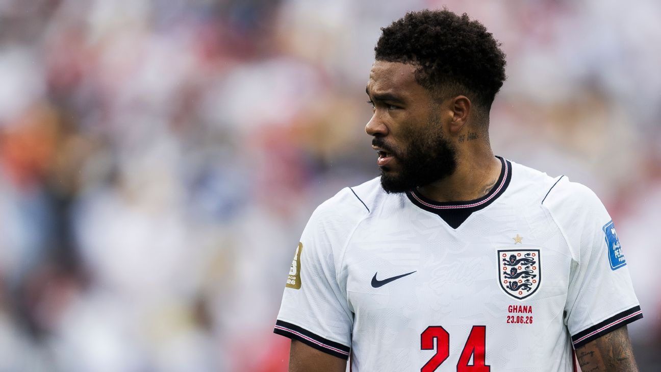 Reece James, Jarell Quansah out of England's World Cup clash with Congo DR