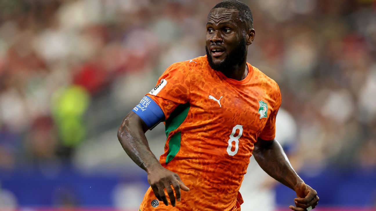 Ivory Coast's Kessié hints at international retirement after World Cup elimination