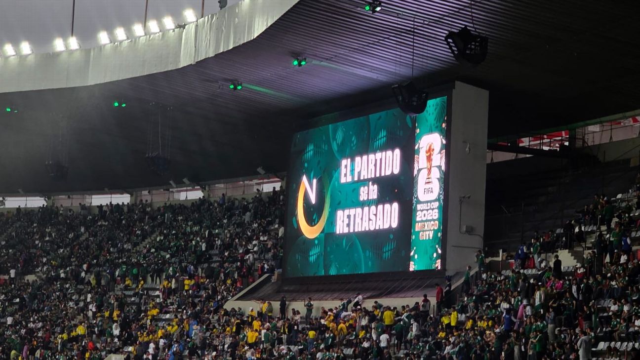 México vs Ecuador, retrasado por tormenta eléctrica