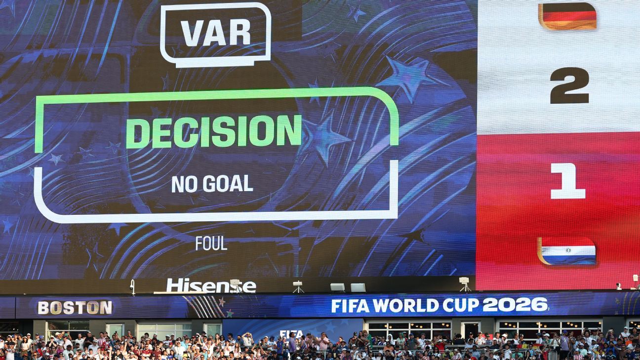 FIFA clarifies VAR call disallowing Germany's goal vs. Paraguay