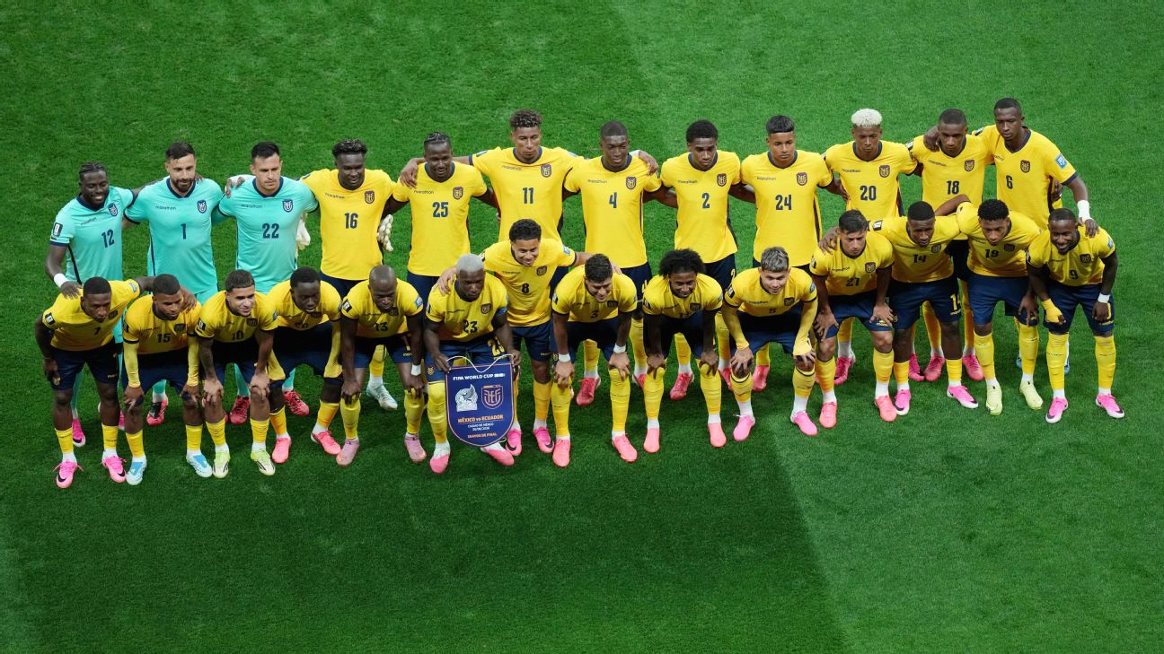 El 1x1 de Ecuador en la eliminación ante México por el Mundial 2026