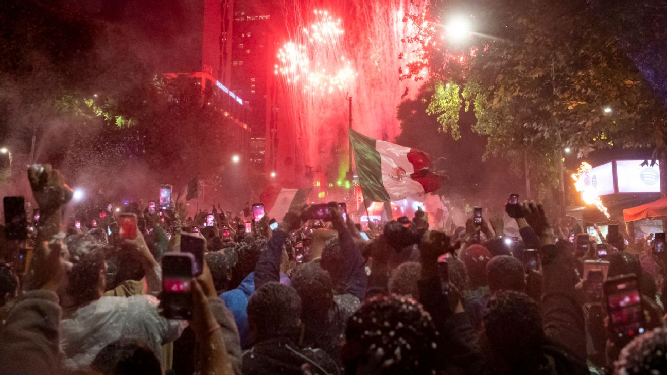 México: Un millón de aficionados celebran triunfo en la CDMX