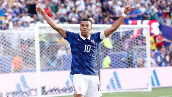 Kylian Mbappé continues to score goals and France continues to win.