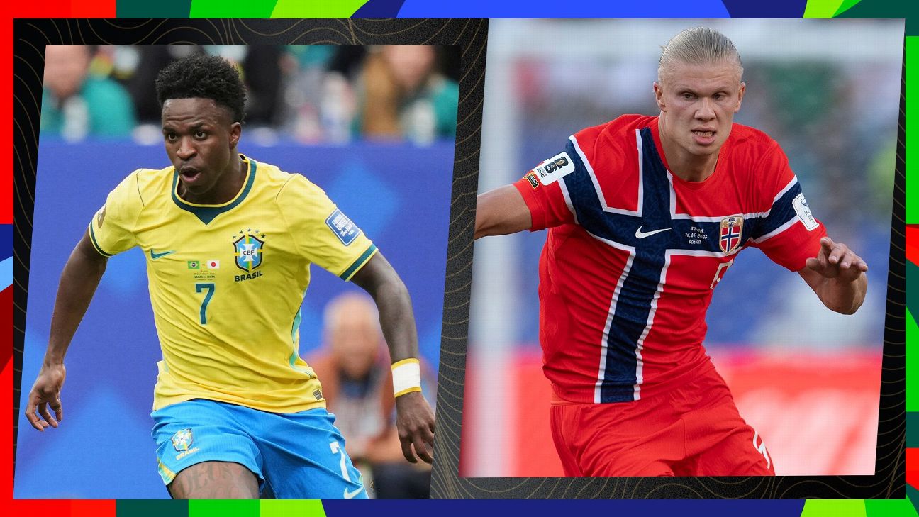Cuándo juegan Brasil vs. Noruega por los octavos del Mundial 2026: equipo, fecha, hora y TV en viv