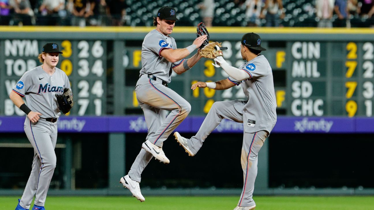 Marlins record team-best 20-win month after dismantling Rockies