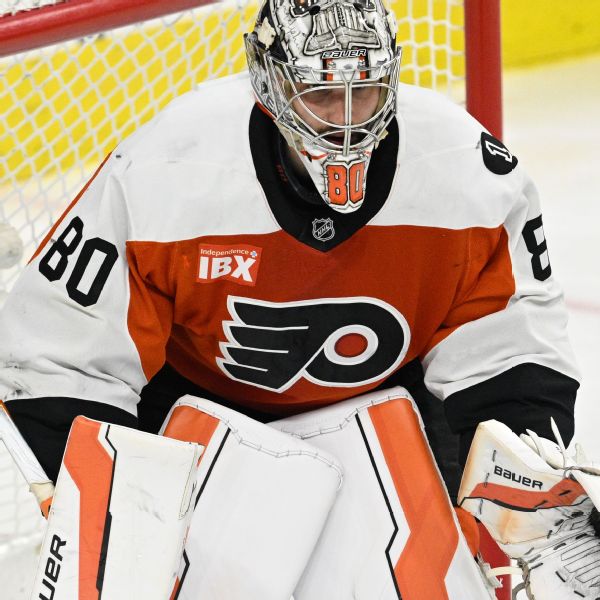 Flyers extend goaltender Dan Vladar, 28, with five-year deal