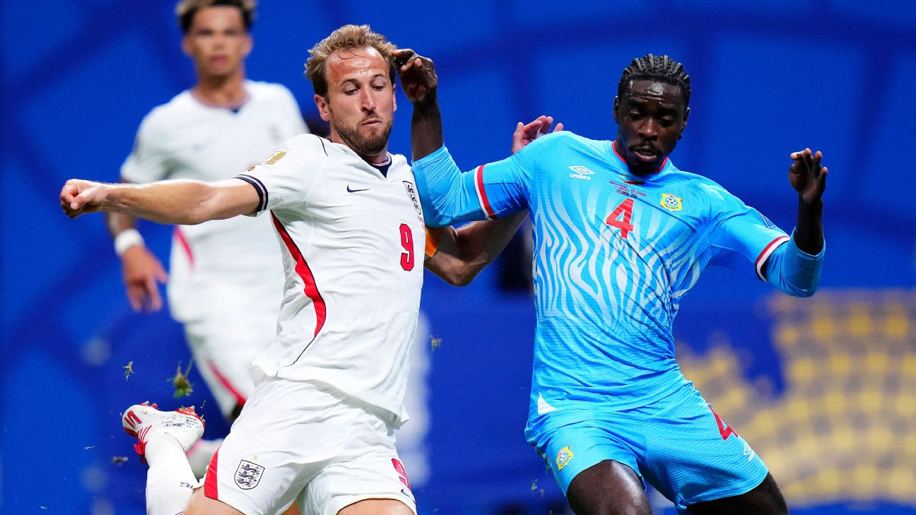 Harry Kane doubles saves England against Congo DR at World Cup