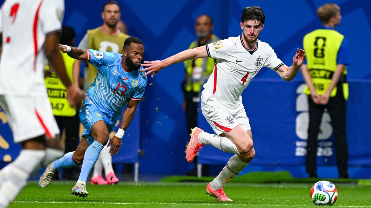 Declan Rice not keen on England World Cup right-back role: 'Hardest 12 minutes of the game'