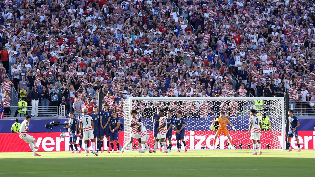 ¡Pero qué distinguido! Tillman metió un golazo de tiro libre para Estados Unidos vs. Bosnia