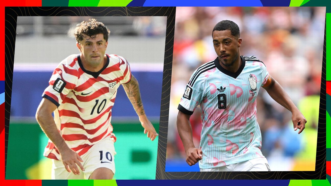 Cuándo juegan Estados Unidos vs. Bélgica por los octavos del Mundial 2026: equipo, fecha, hora y TV en vivo