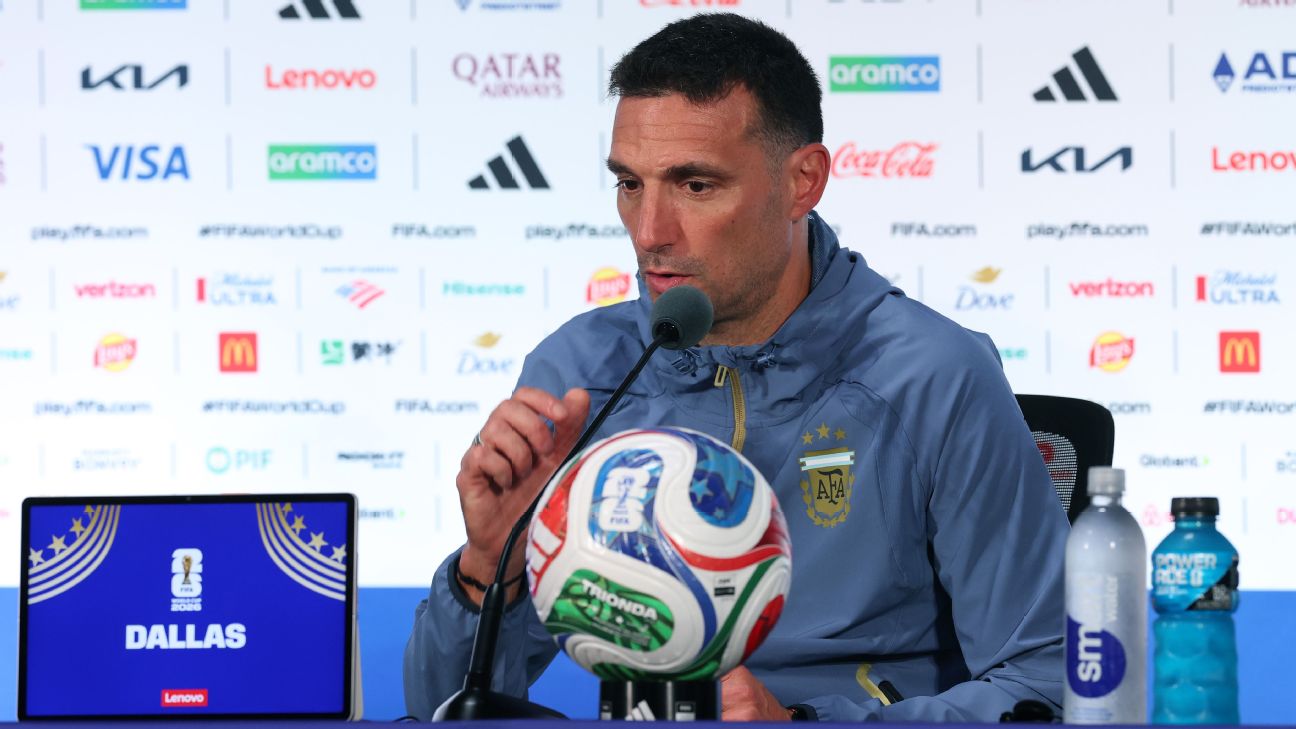 Scaloni explicó cómo ve a la Selección Argentina ante Cabo Verde en el Mundial 2026