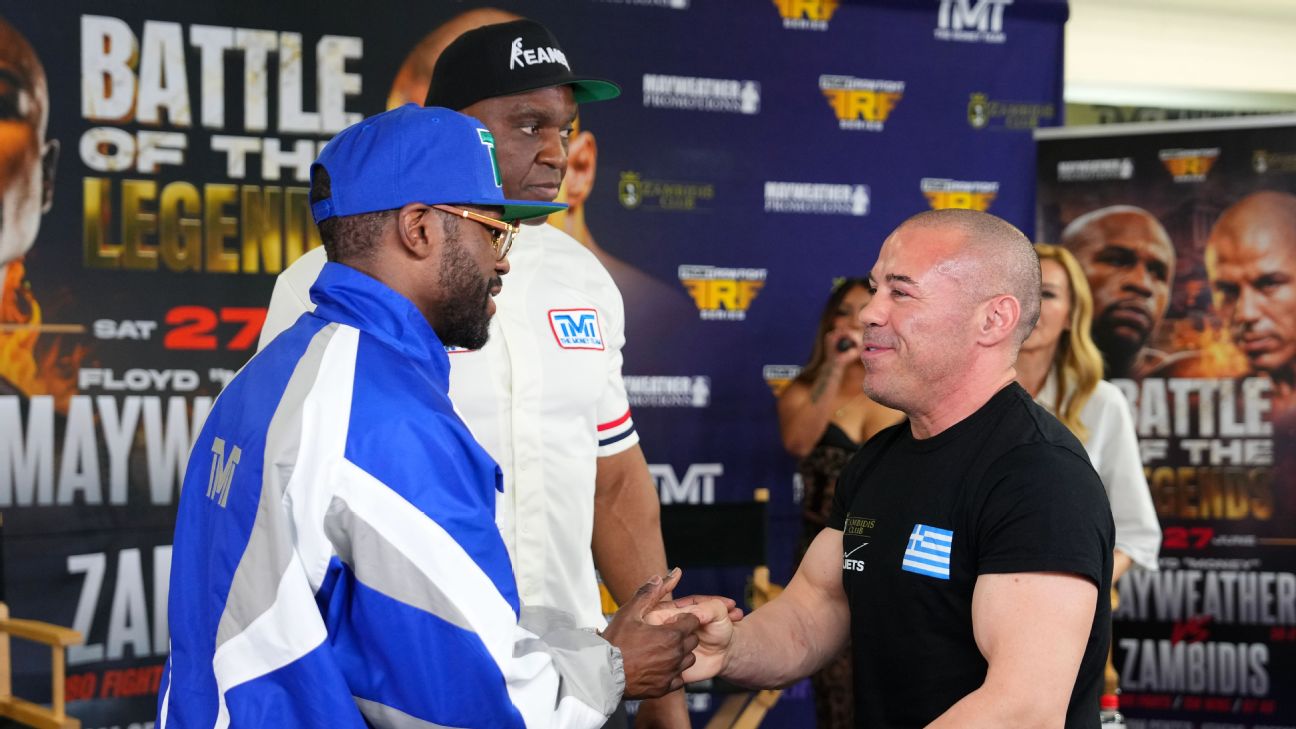 Mayweather-Zambidis OK'd as judge denies TRO