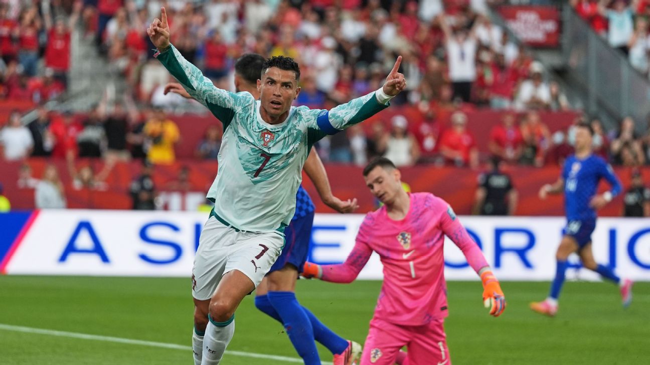 Cristiano Ronaldo empató para Portugal con un polémico penal ante Croacia