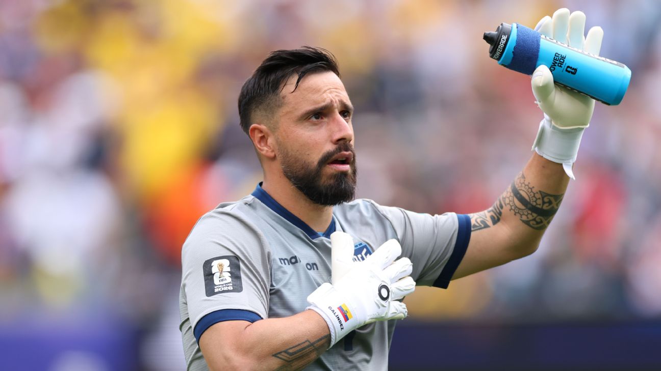 El mensaje de despedida y agradecimiento para Hernán Galíndez de la selección de Ecuador
