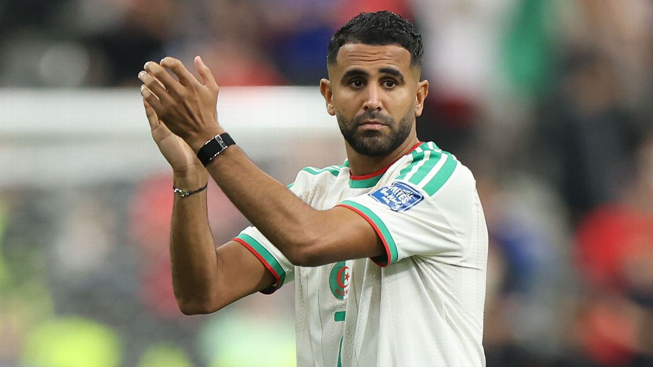 Mahrez retires from international duty following Algeria's World Cup exit