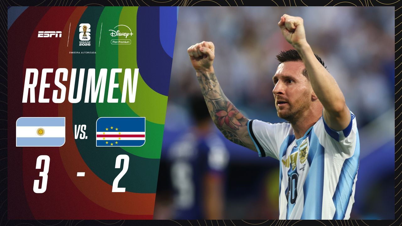 VIDEO: resumen de Argentina vs. Cabo Verde en el Mundial 2026, con relatos de Mariano Closs y Diego Latorre