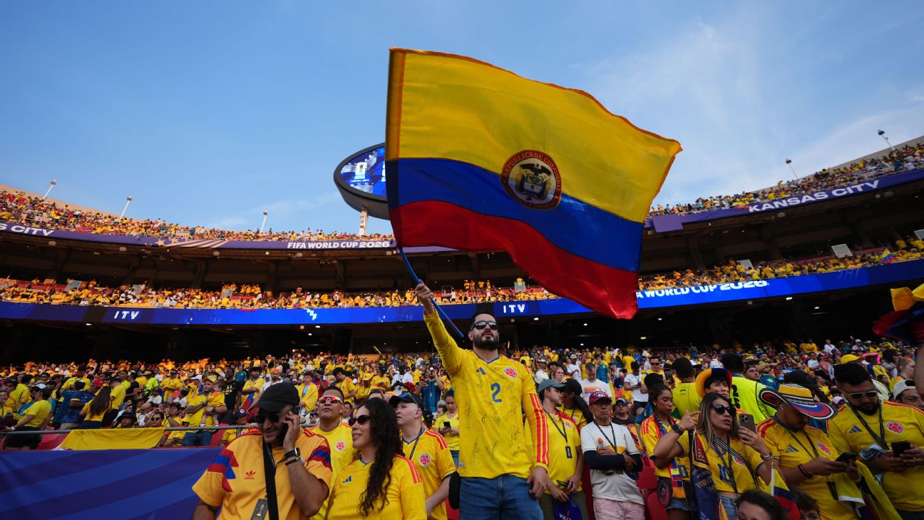 espn.com - Anirudh Menon - Switzerland vs Colombia at World Cup 2026: TV channel, how to watch, kick-off time, live stream, referee, predicted line-ups