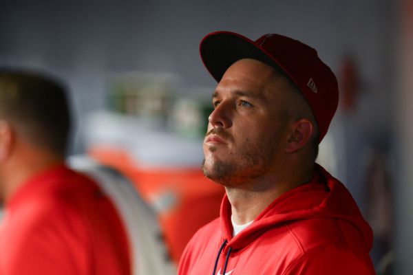 Mike Trout (hamstring) hoping to return for Angels next week