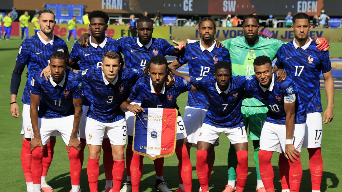 Paraguay vs Francia: alineaciones y probabilidades del partido
