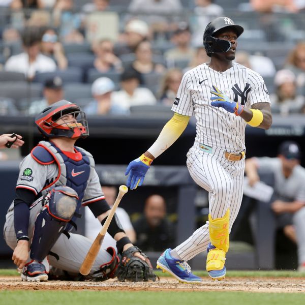 Jazz Chisholm Jr. exits Yankees' loss with toe discomfort