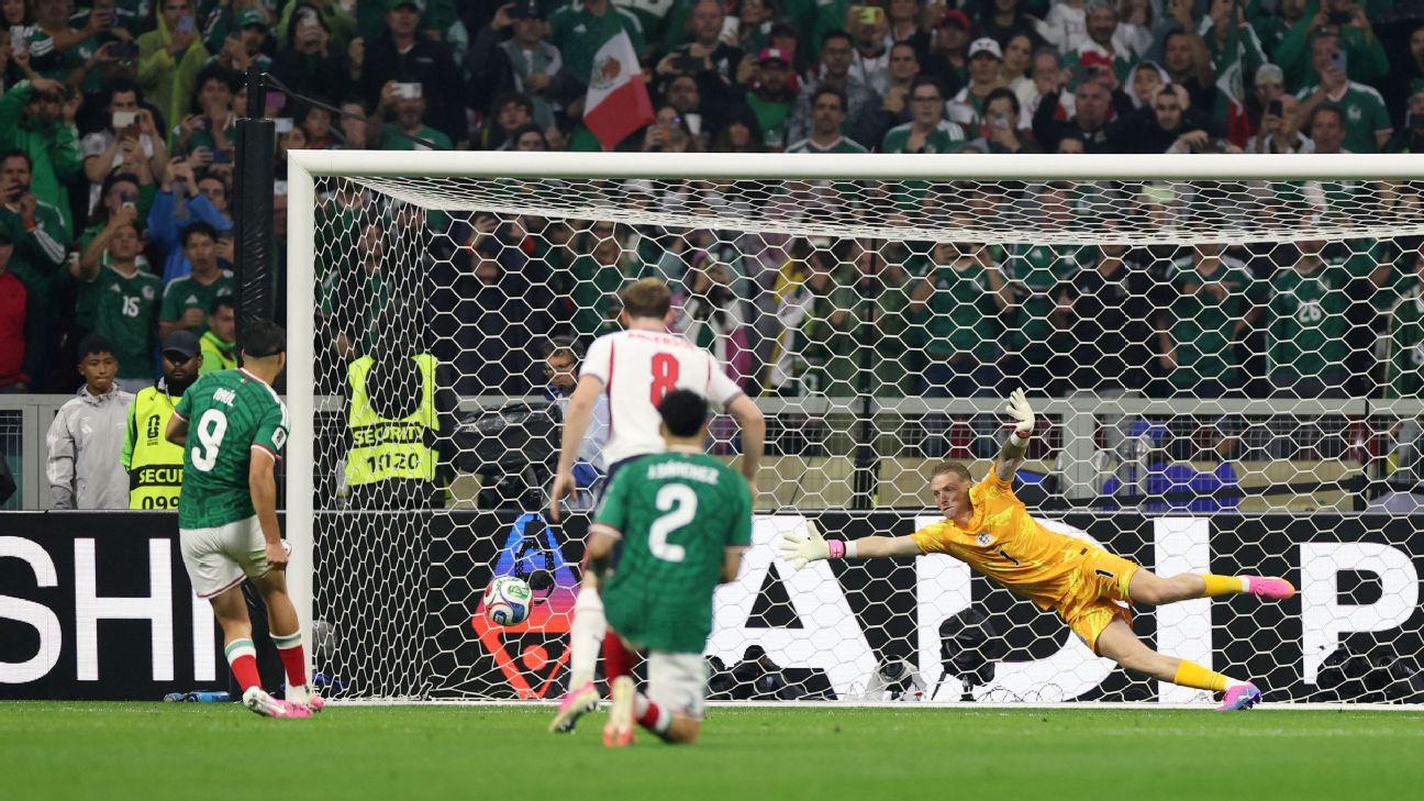 Raúl Jiménez marcó su gol de penal e ilusiona a México con la remontada ante Inglaterra