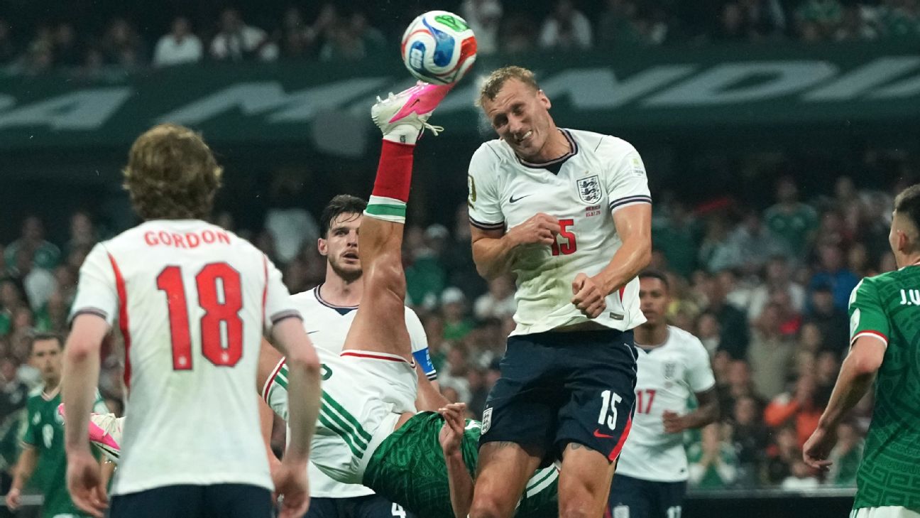 Inglaterra expuso 'carácter sudamericano' y eliminó a México en el Estadio Azteca