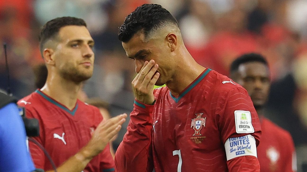 Portugal estuvo lejos de las expectativas y cierra el ciclo de Cristiano lejos del título del mundo